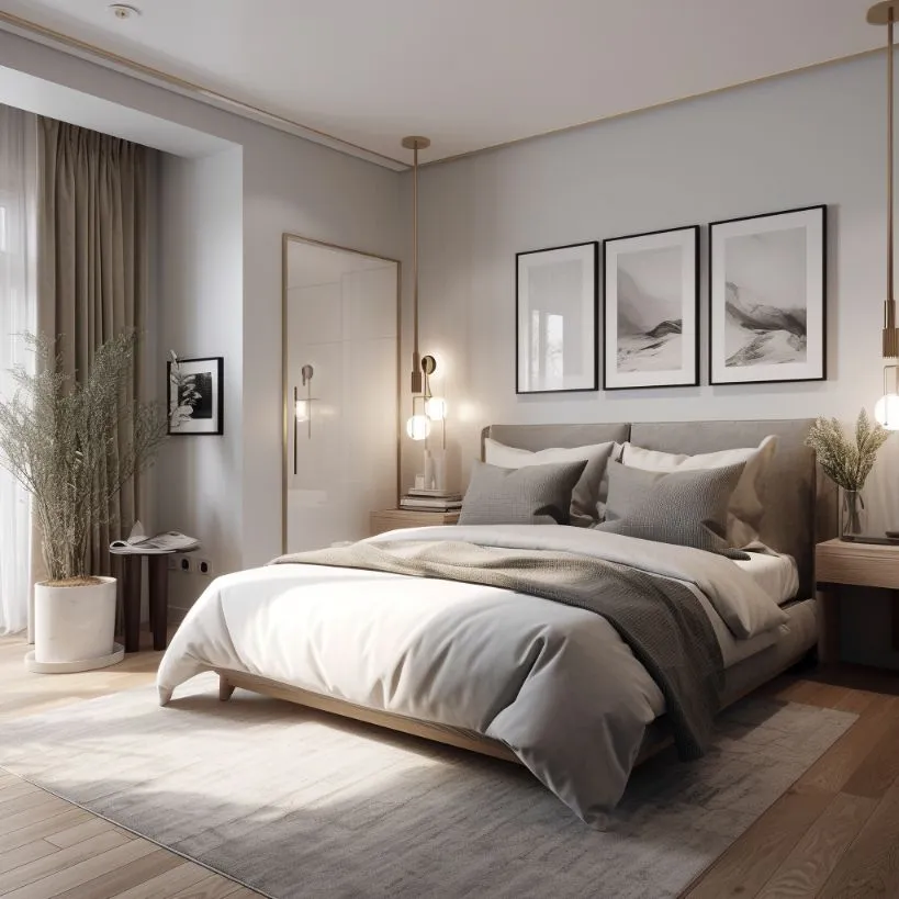 Hotellrum sovrum