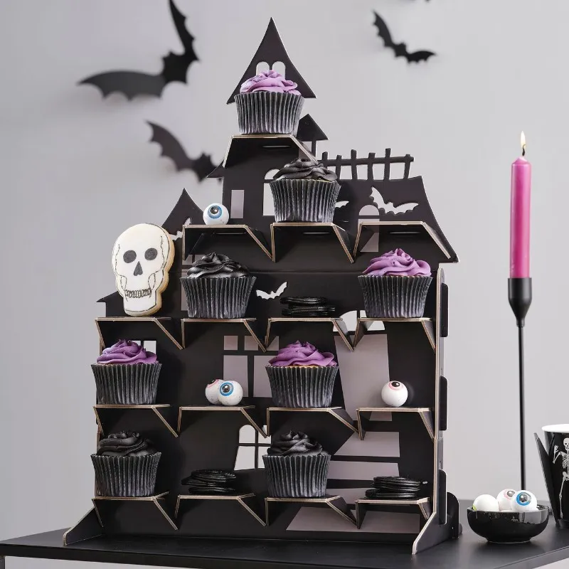 spökslott muffinshållare halloweenfest